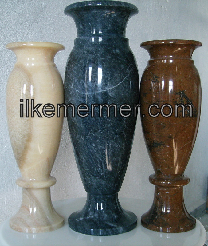 Mermer Vazo Ve Dekoratif Vazolar